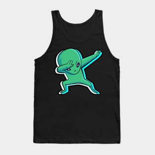 Alien icon funny Tank Top